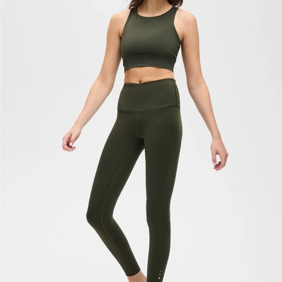 Elastique Athletics Pants - Elastique L’Originale Leggings - Olive Green, Size Medium